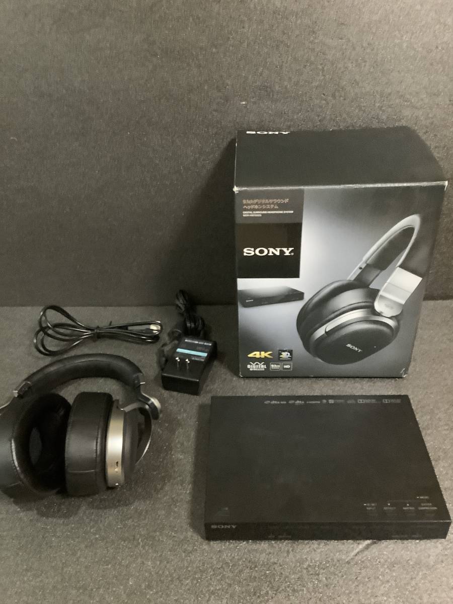 DYHショップソニー デジタルサラウンドヘッドホンシステム 密閉型 MDR