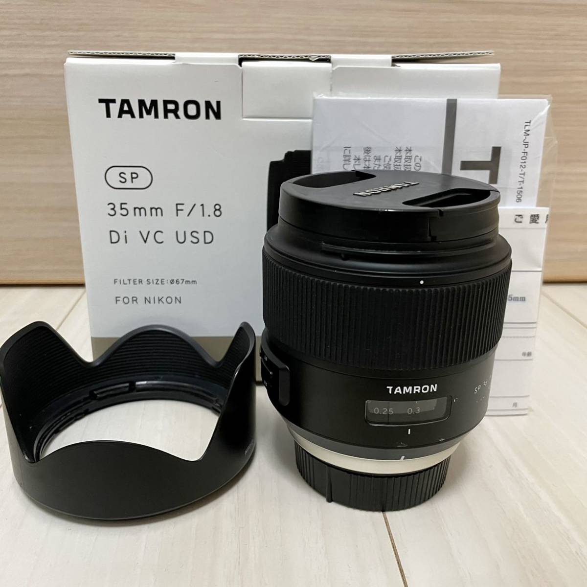Tamron SP 35mm F1.8 ModelF012 Nikon用 www.lram-fgr.ma
