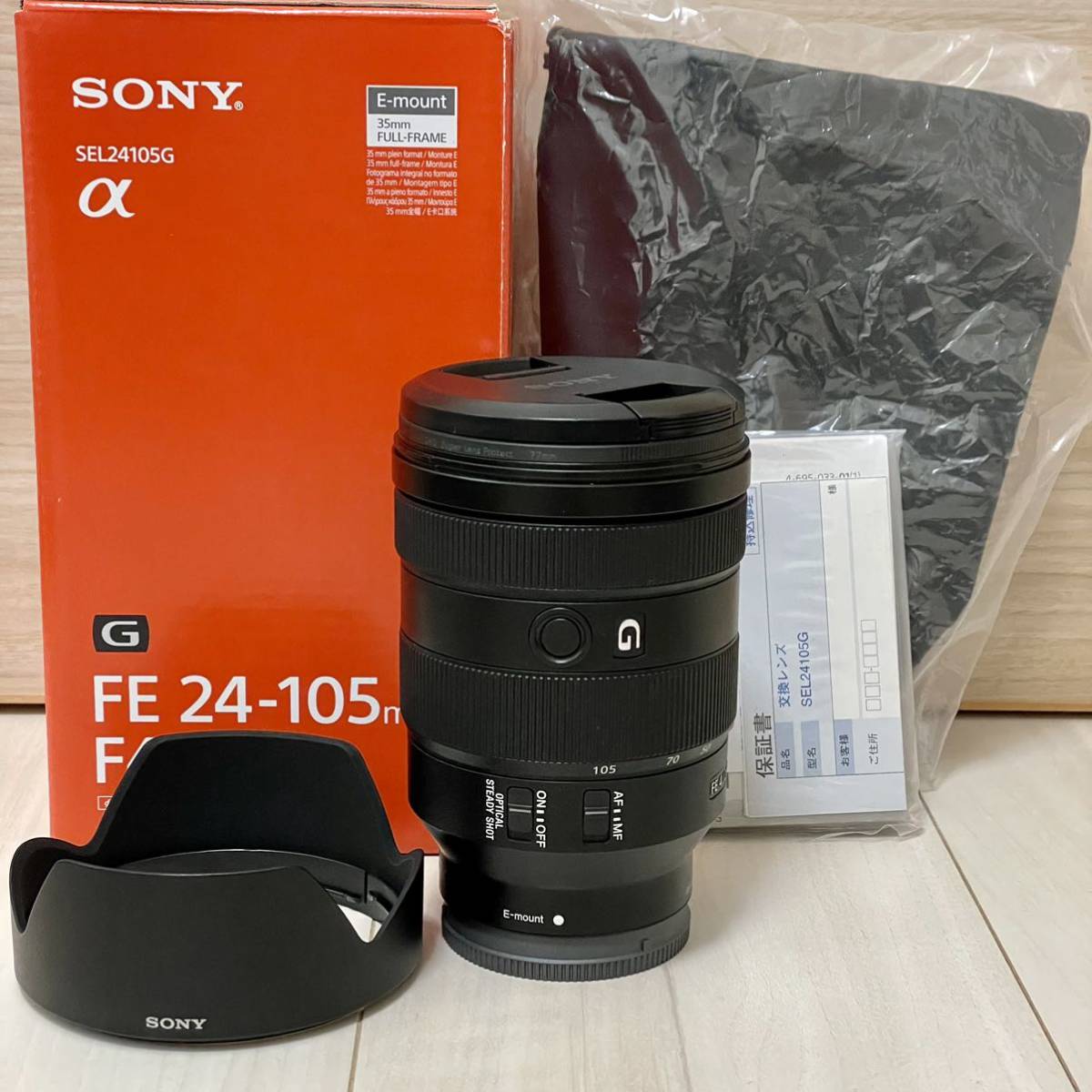 使い勝手の良い】 《良品》 SONY FE24-105mm F4 G OSS SEL24105G Lens