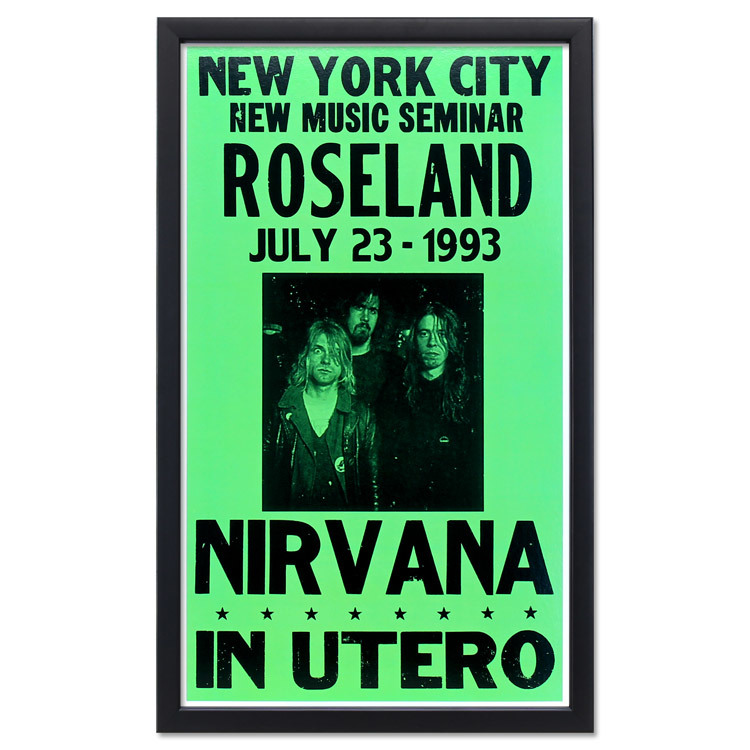 NIRVANA タワーレコード限定特典 巨大ポスター-