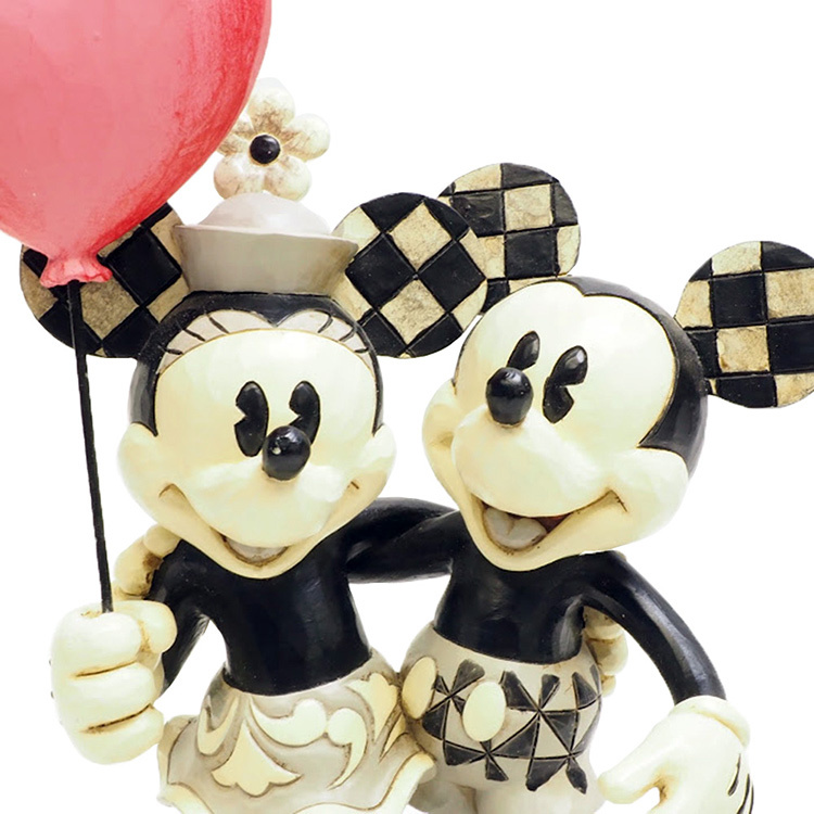 ディズニー ミッキー ＆ ミニー ハート フィギュア 高さ18.7cm ミッキーマウス JIM SHORE MICKEY MO_画像7