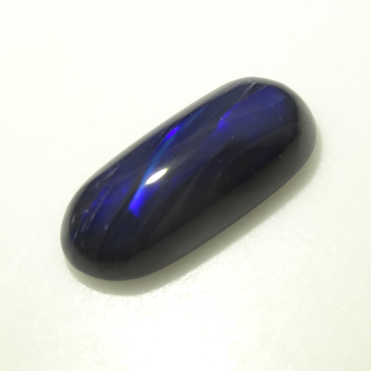 [ прекрасный товар ] натуральный black opal разрозненный примерно 2ct wave neon подсветка гребень производство номер товара :2210157