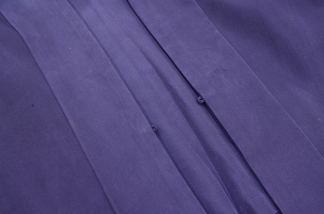 中古 男 男物 男性 メンズ 羽織 はおり 正絹 袷 紫系 jj2956a240_画像6