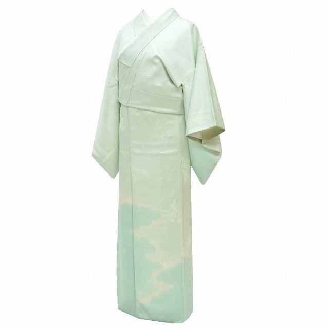 【高知インター店】 中古 訪問着 着物 mm1119b 付下げ 正絹 仕立て上がり リサイクル訪問着 仕立て上がり 【高知インター店】 中古 訪問着 着物 mm1119b 付下げ 正絹 仕立て上がり リサイクル訪問着 仕立て上がり