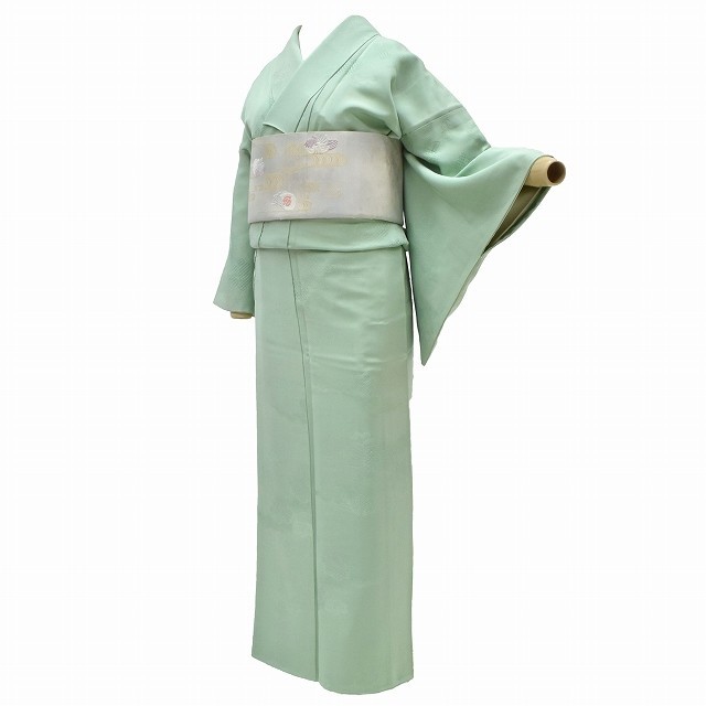 【期間限定】 着物 色無地 帯 mm0047b 中古 正絹 仕立て上がり セット 仕立て上がり 【期間限定】 着物 色無地 帯 mm0047b 中古 正絹 仕立て上がり セット 仕立て上がり