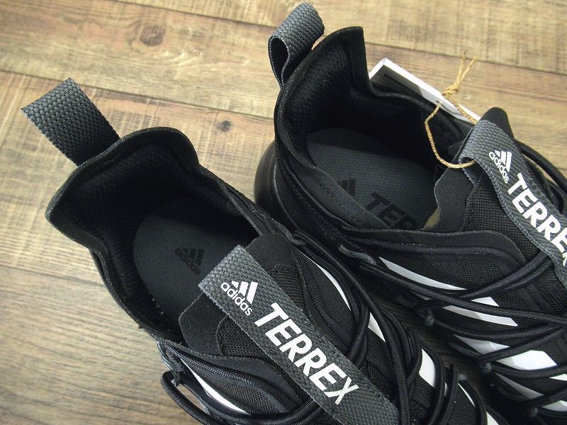 送無 新品 adidas アディダス 21AW FZ3324 テレックス ボイジャー 21 キャンバス ハイキング シューズ スニーカー アウトドア 黒 28.0cm ③_画像9