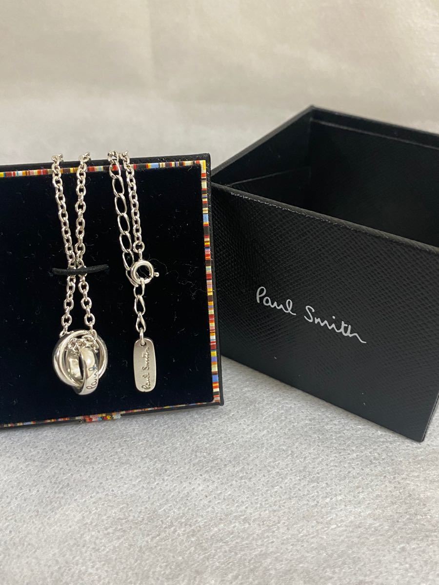 海外【海外Paul Smith ムーン シルバー925ペンダント ネックレス未使用