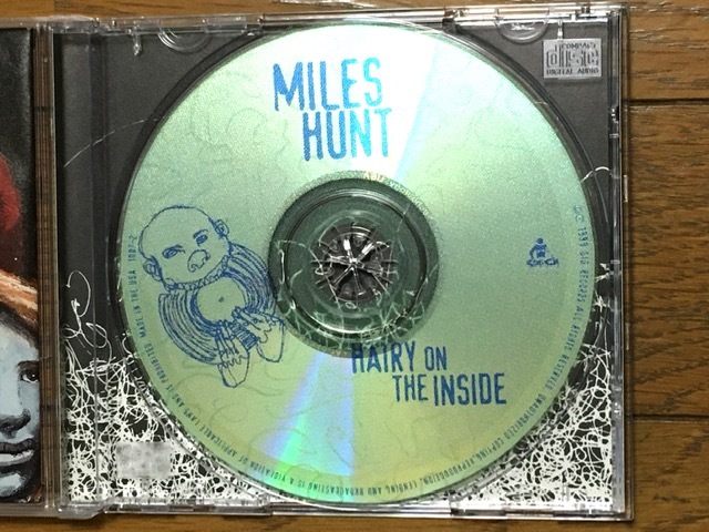 Miles Hunt / Hairy On The Inside ロック フォーク 傑作 輸入盤(1999年US盤 品番:GIG1012-2) The Wonder Stuff / Vent 414 / Malc Treece _画像5