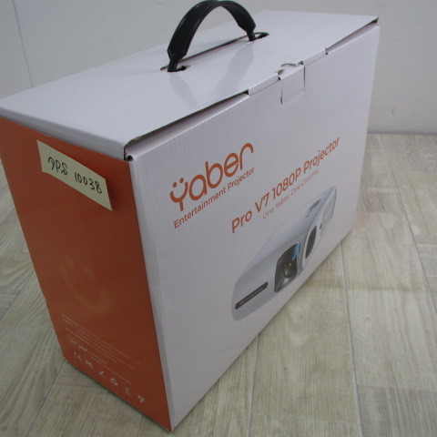 10038PS【未使用】YABER Pro V7プロジェクター6D自動台形補正 12000lm