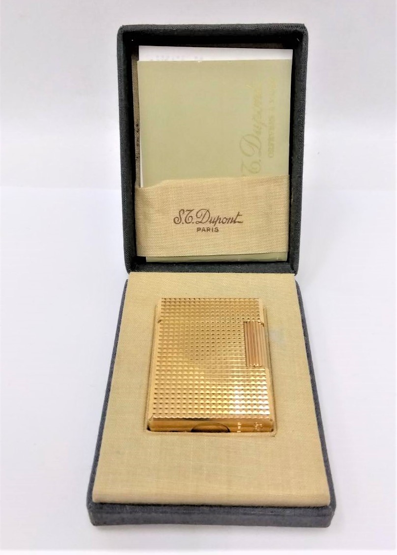12467】S.T.Dupont 火花〇 エステーデュポン ライン1 スモール 高級