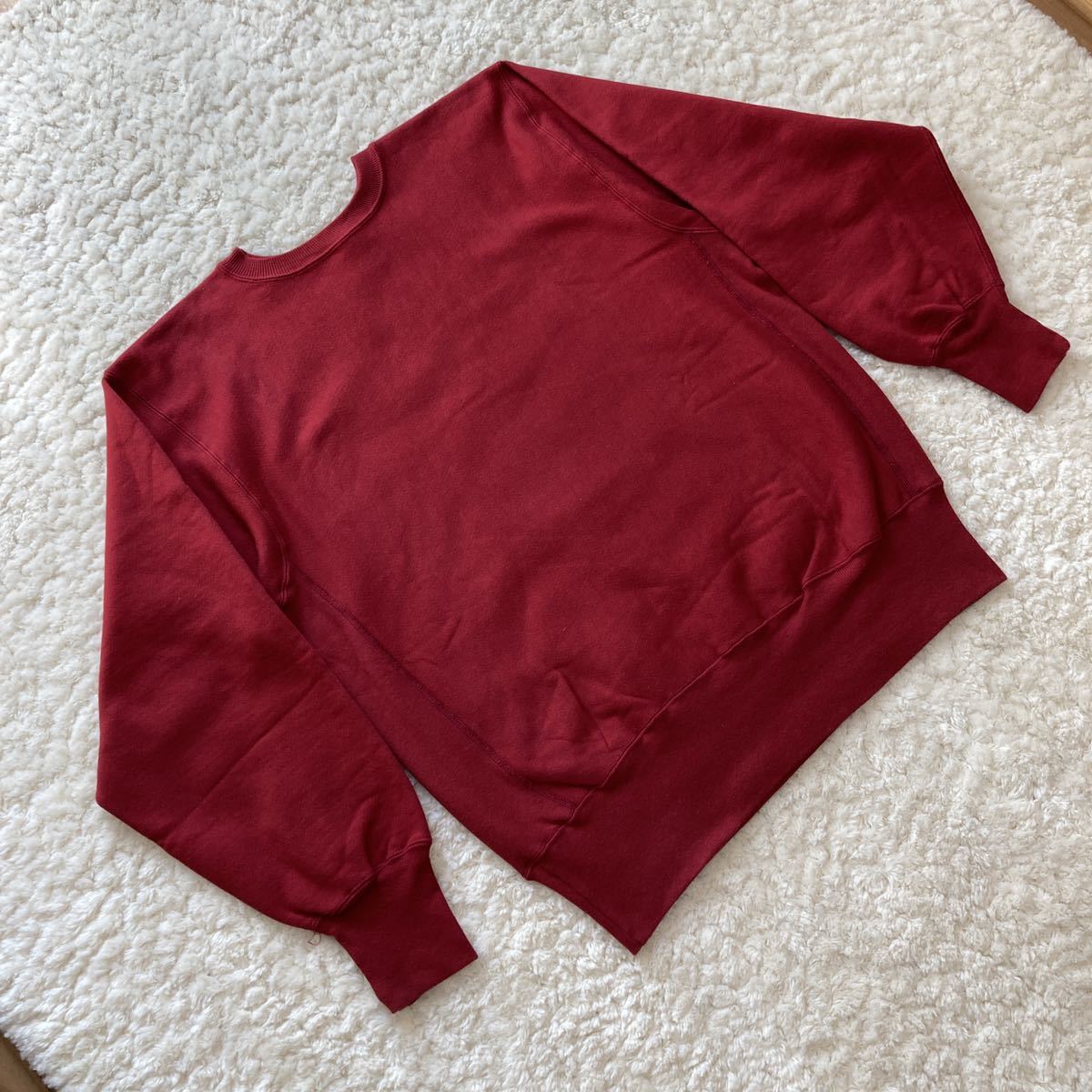 ボルドー 完全目無し 90s L USA製 チャンピオン リバースウィーブ 90's 目無し REVERSE WEAVE ボルドー L Champion チャンピオン