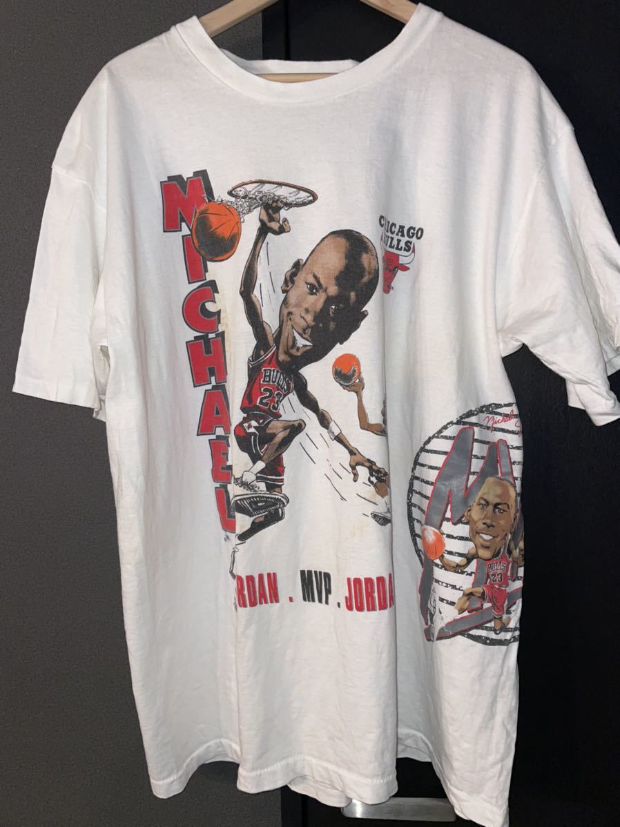 NBA ヴィンテージ Tシャツ sizeXL マイケルジョーダン MVP SALEMボディ made in USA Tee
