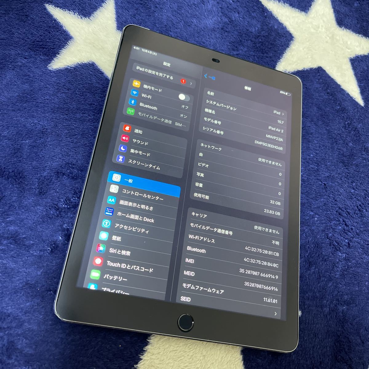 iPad Air2 セルラーモデル 32GB Office導入&オマケ付き