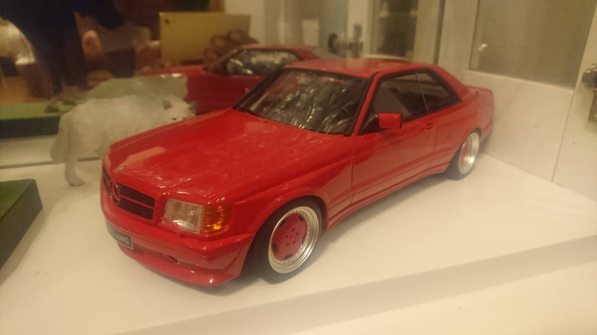 ☆OTTO Mercedes Benz 560 SEC AMG☆W126RED☆ベンツ SEC 560 AMG ②-