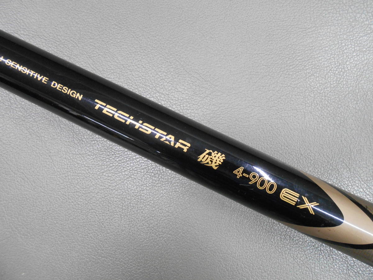 良質 オリムピック名竿 磯竿の長竿 テクスター磯 4-900EX 中古のお品です。ズボ釣りのグレ、チヌ、マダカ狙いに最適。 オリムピック 良質 オリムピック名竿 磯竿の長竿 テクスター磯 4-900EX 中古のお品です。ズボ釣りのグレ、チヌ、マダカ狙いに最適。 オリムピック