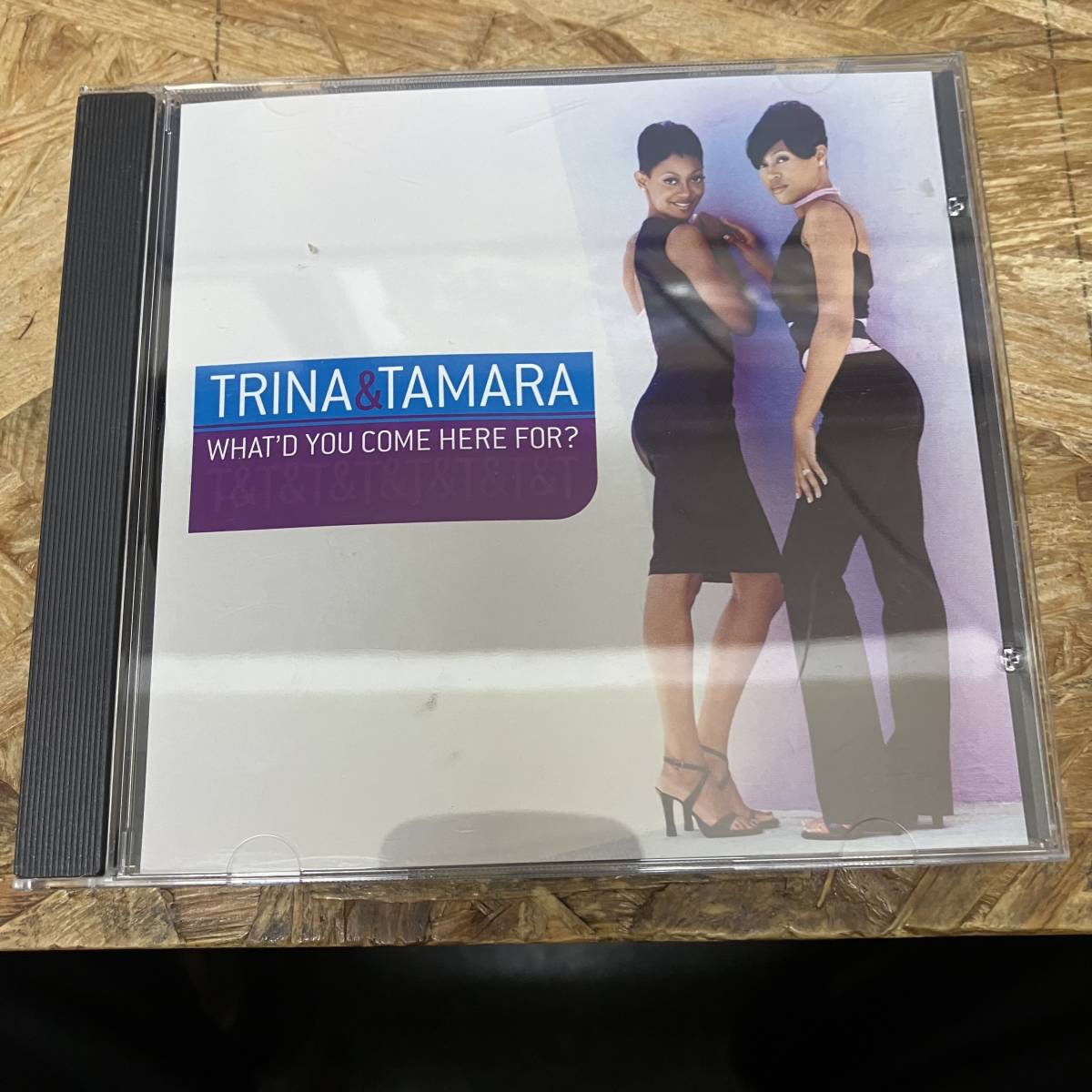 ● HIPHOP,R&B TRINA & TAMARA - WHAT'D YOU COME HERE FOR? INST,シングル!! CD 中古品_画像1