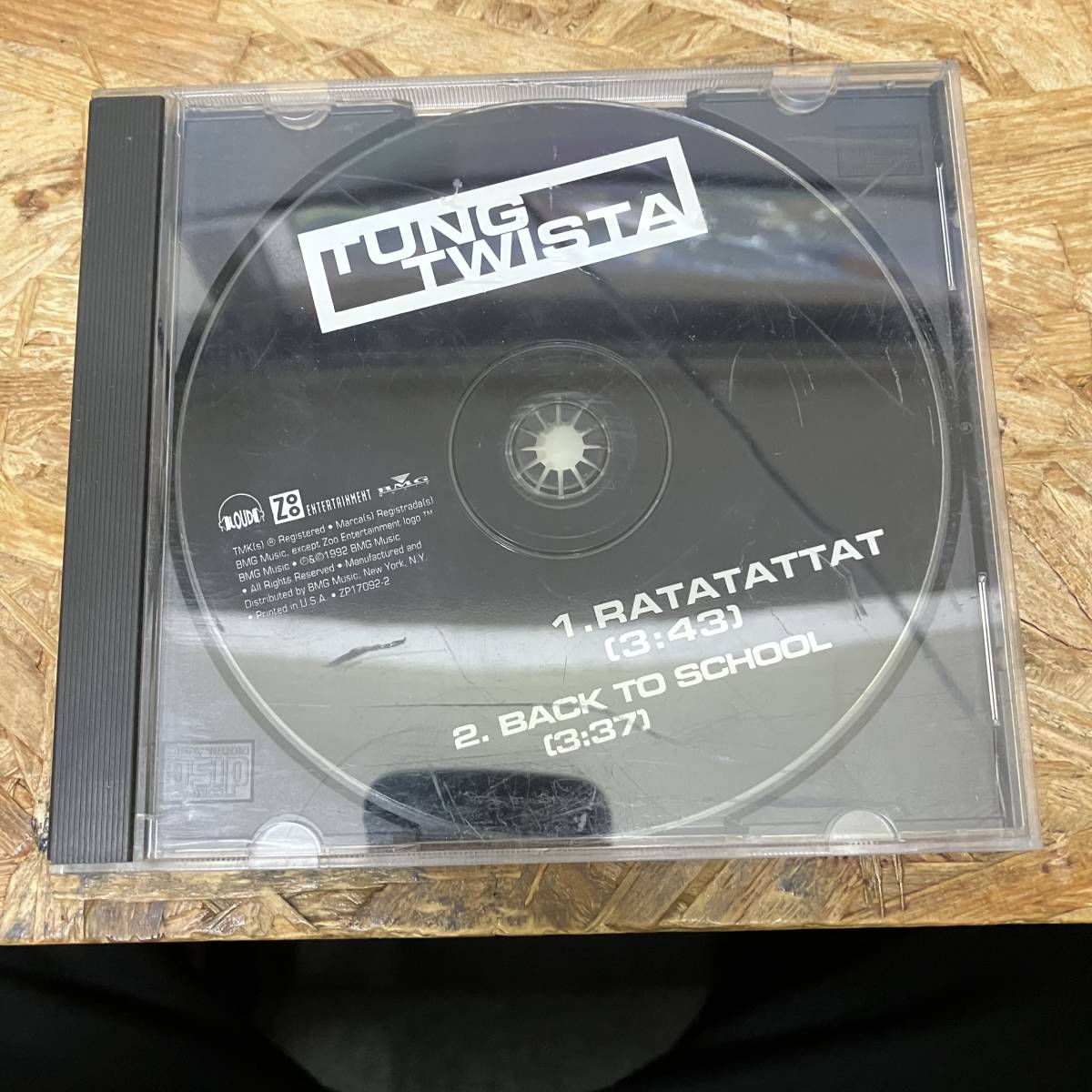 ● HIPHOP,R&B TUNG TWISTA - RATATATTAT シングル,RARE! CD 中古品_画像1
