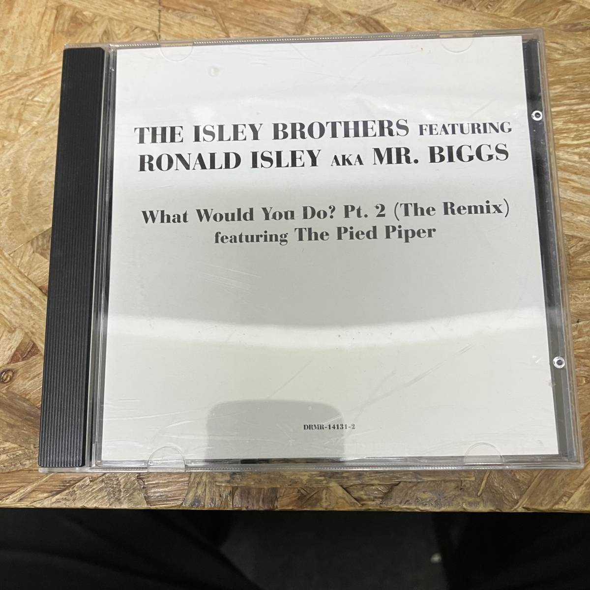 ● HIPHOP,R&B THE ISLEY BROTHERS - WHAT WOULD YOU DO? PT.2 (THE REMIX) INST,シングル,PROMO盤!!!!!! CD 中古品_画像1