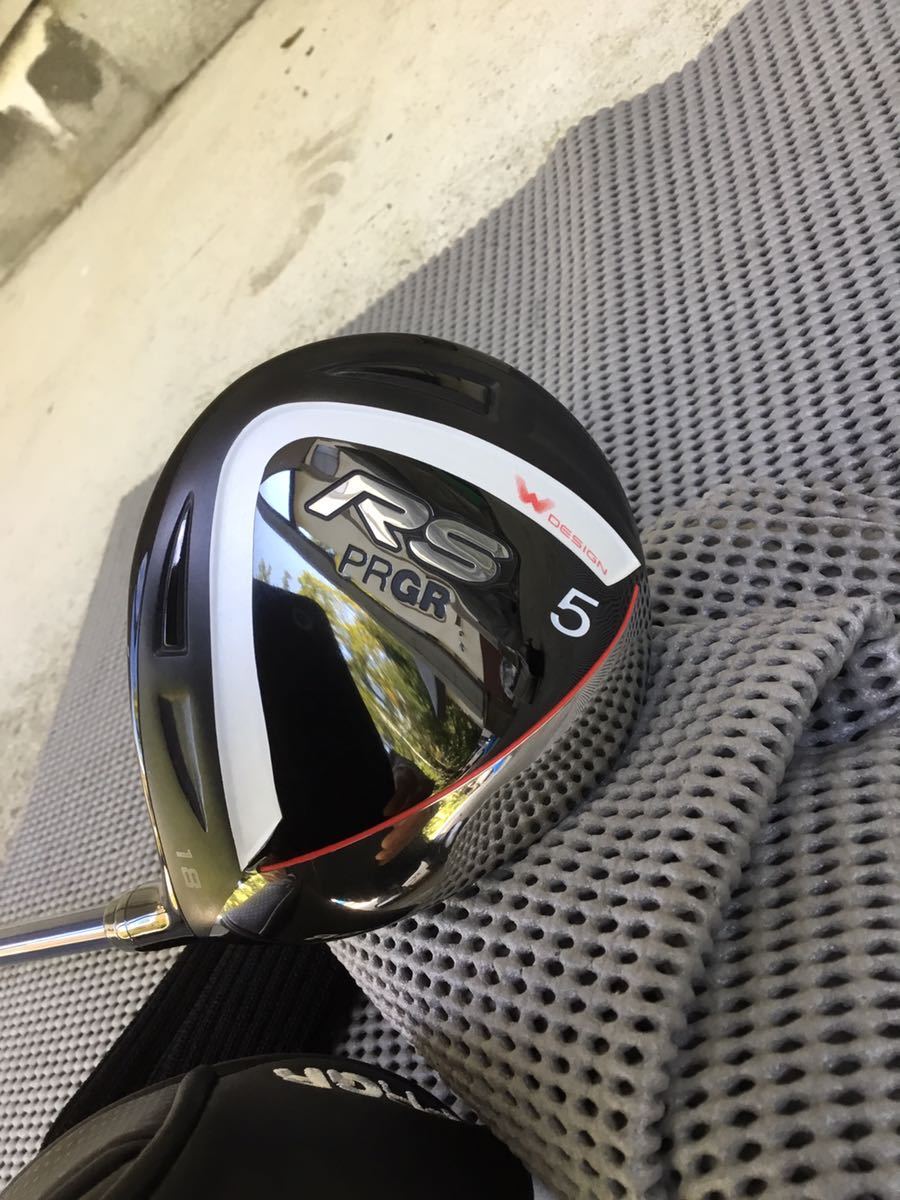 美品】プロギア PRGR RS FW(2018)5W 18度 Diamana for PRGR SR(M-40