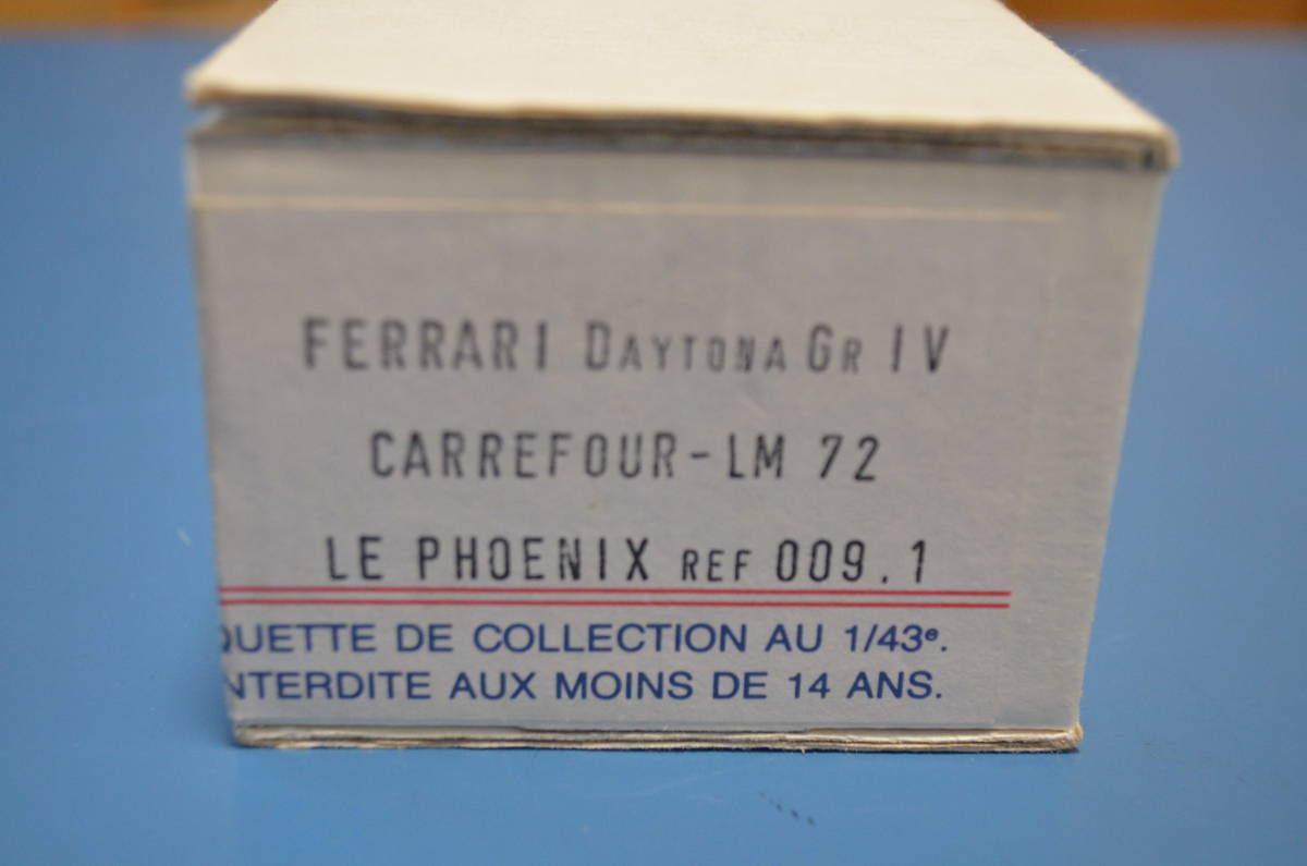 ☆ Le phoenix 1/43 Ferrari Daytona Gr.Ⅳ CARREFOUR LM72 albasaude ...