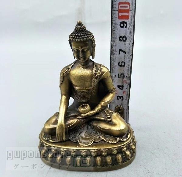 新品 仏像 真鍮 釈迦像 チベット美術_画像5