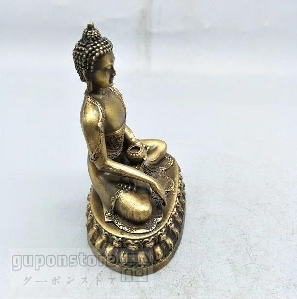新品 仏像 真鍮 釈迦像 チベット美術_画像3
