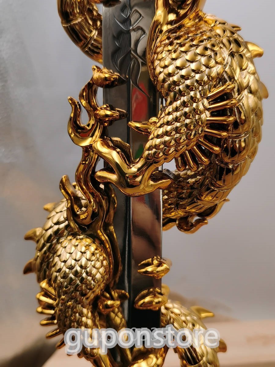 Bibian 比比昂- 「密教法具寺院用仏具」唐密真言宗倶利伽羅剣 Bibian 比比昂- 「密教法具寺院用仏具」唐密真言宗倶利伽羅剣