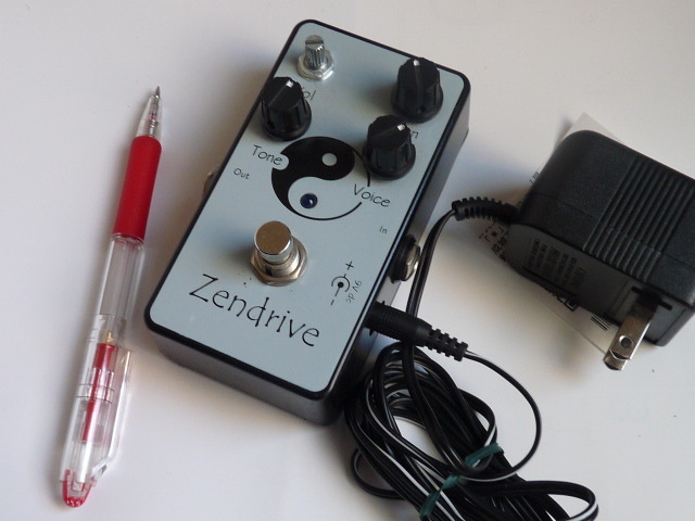 フラワーB ブルーグレイ 自作ZenDrive ハンドメイド/9〜18V電源対応/新