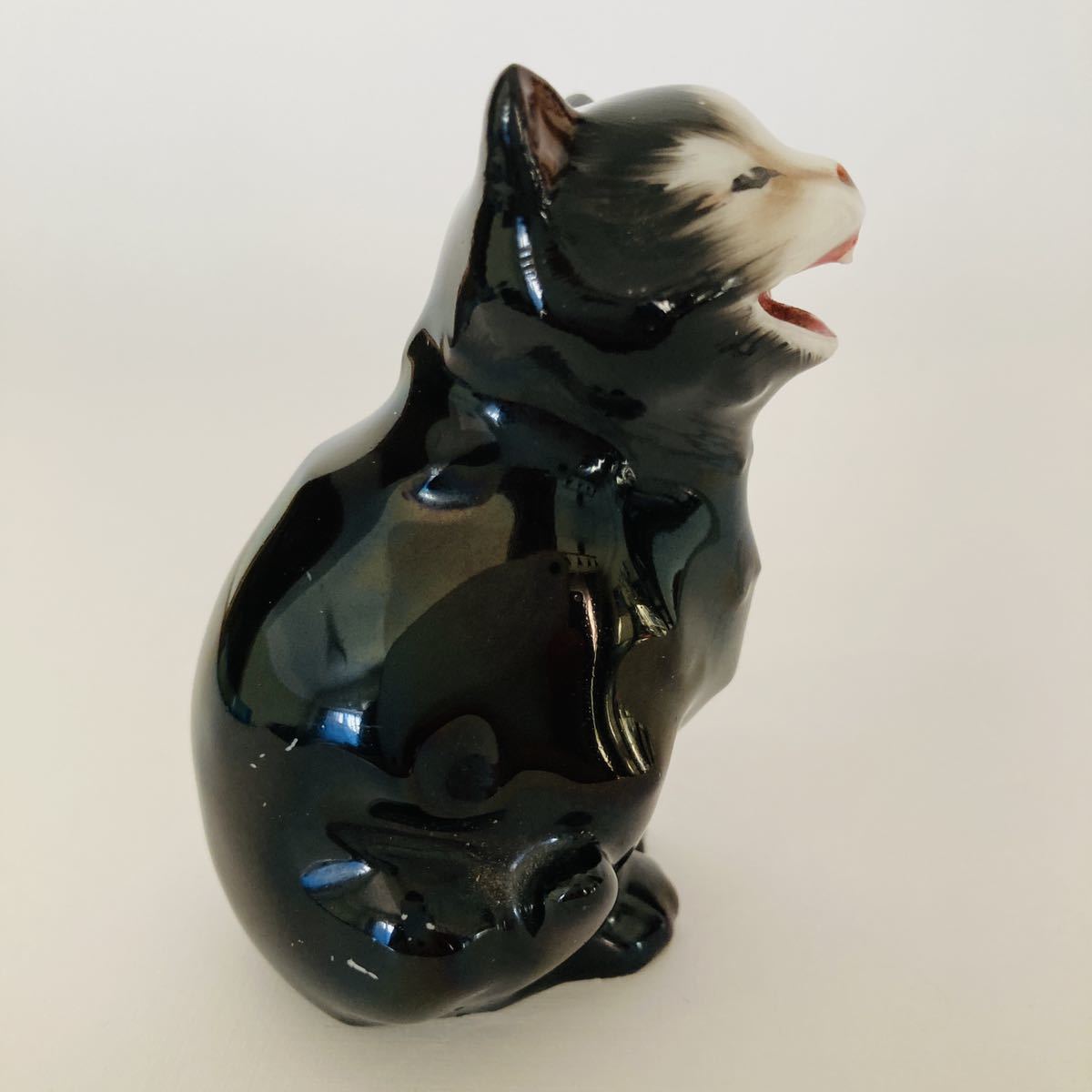超目玉 ビンテージ ロイヤルドルトン ラッキー キャット フィギュリン