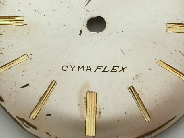 * secondhand goods * CYMA CYMAFLEX face diameter 31mm