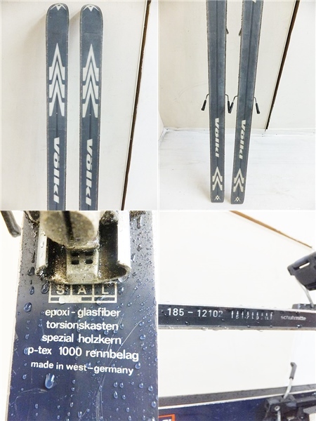 送料無料 d21752 VOIKI スキー板 約185ｃｍ_画像3