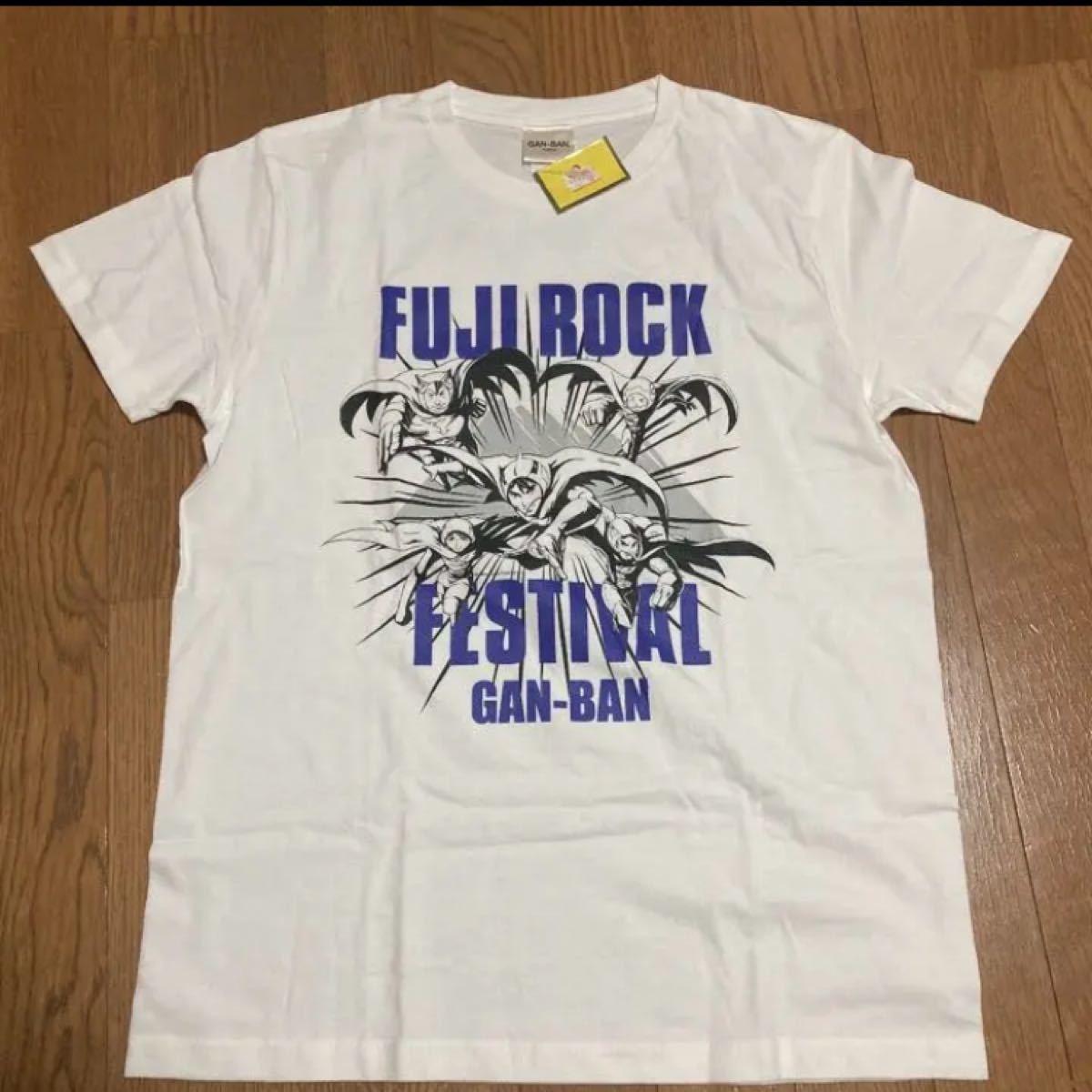 FUJI ROCK FESTIVAL GAN-BAN ガッチャマン tシャツ