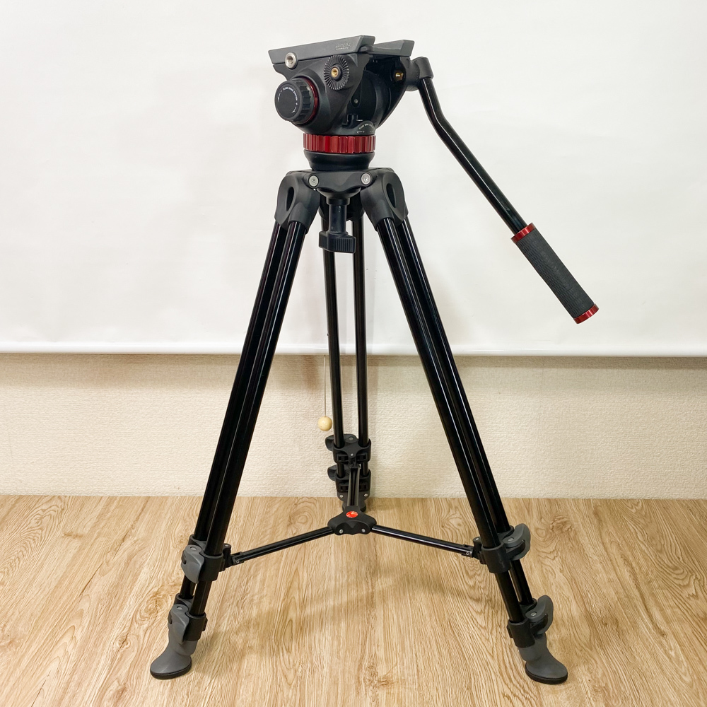海外 正規品】 Amazon manfrotto ビデオ三脚・雲台 ケース付 MVT502AM