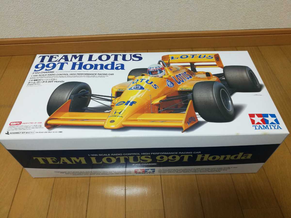 絶版】タミヤ 1/10 チーム ロータス 99T Honda(F103) 未組立 ラジコン