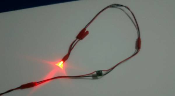 ラジコン用 LED点滅(フラッシュ)基板 JSTコネクタ付き α