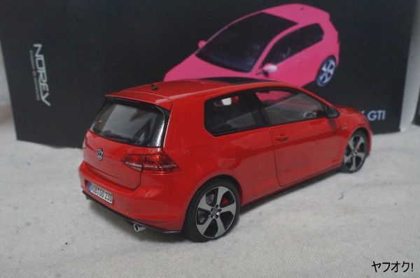 VW ゴルフ GTI 1/18 ミニカー 赤 GOLF フォルクスワーゲン_画像4