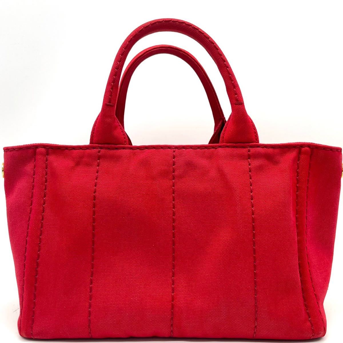 1円 極 PRADA プラダ カナパM 2WAY トートバッグ ハンドバッグ