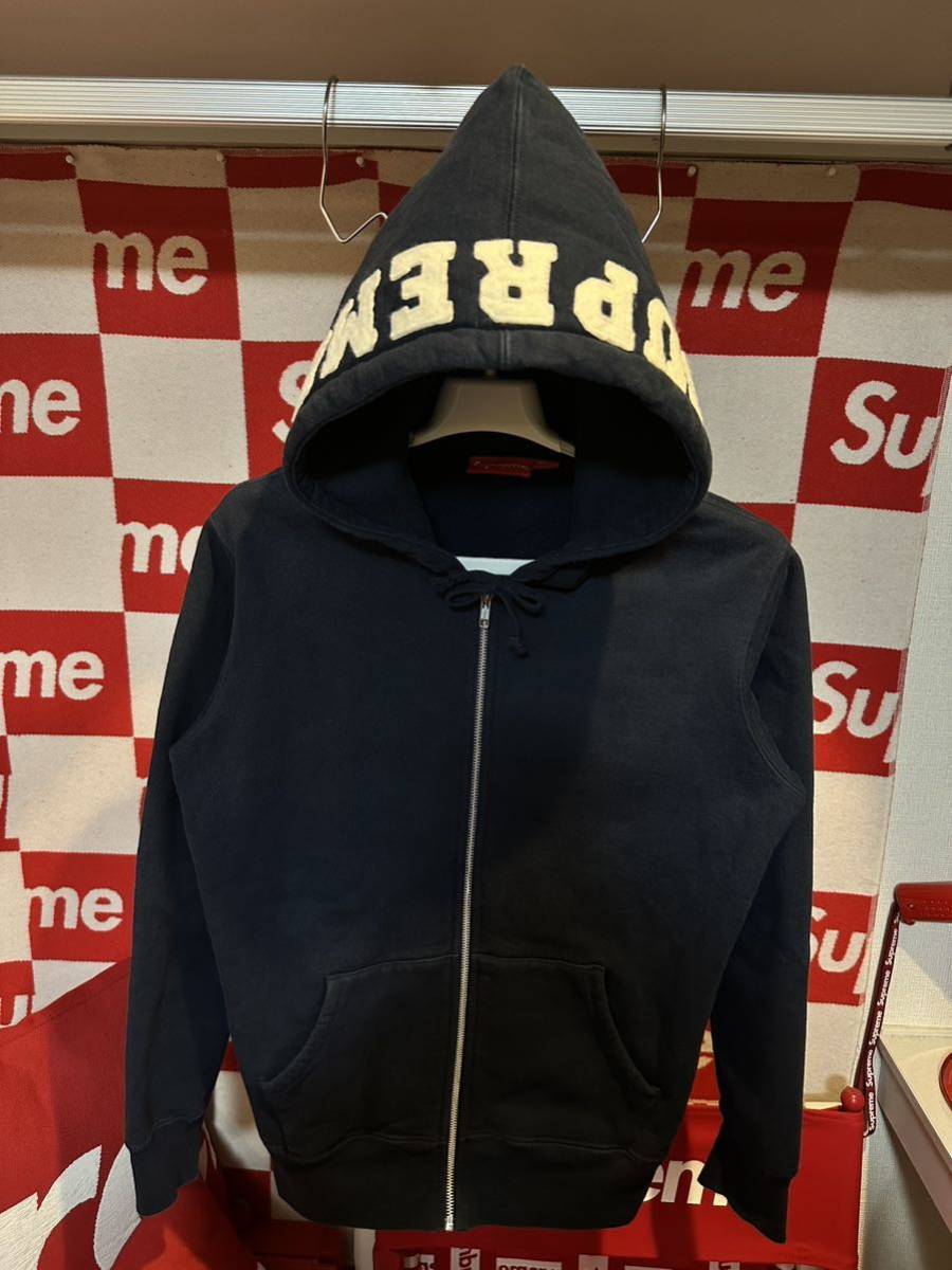 超激レア Supreme フードロゴ パーカー