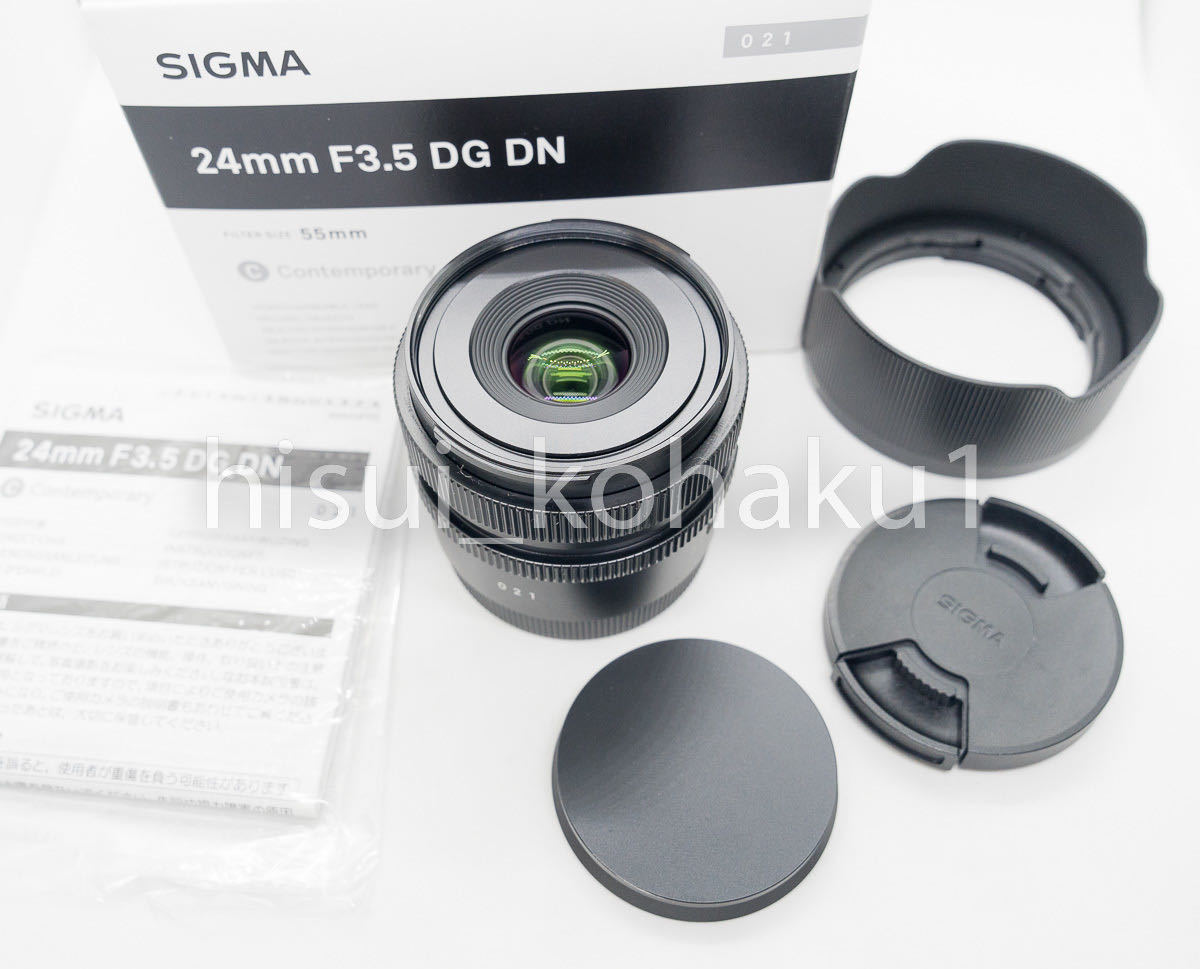 ほぼ新品 SIGMA 24mm F3.5 DG DN Eマウント Sony ソニー用 - www