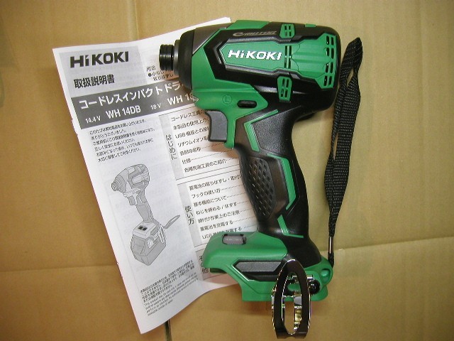 人気正規店 ハイコーキ コードレスインパクトドライバー WH18DDL2 新品