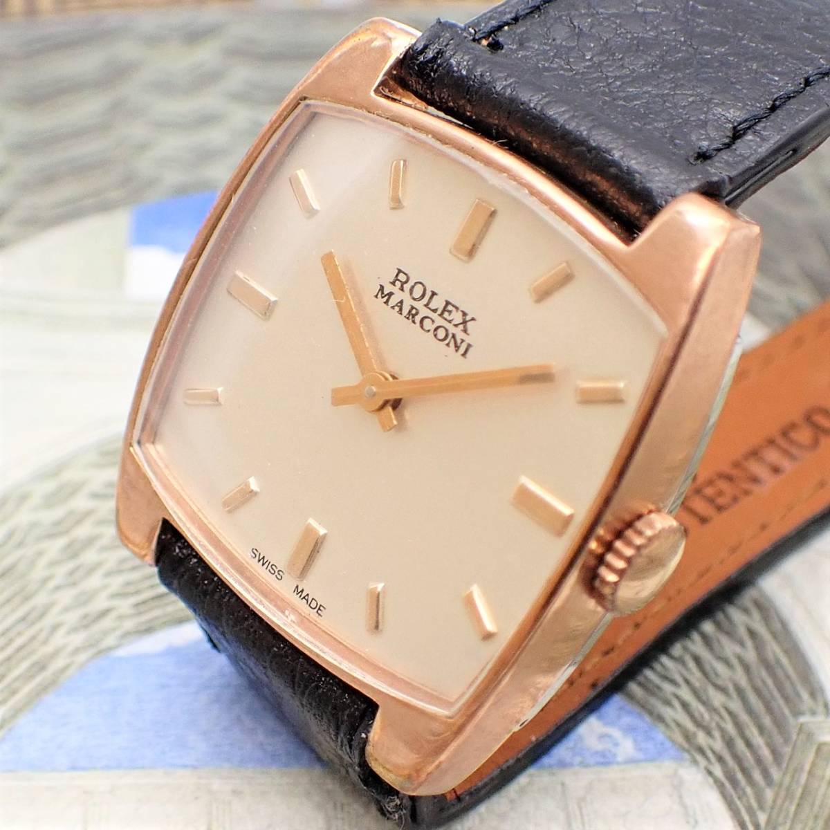 即日出荷 MARCONI 腕時計 ROLEX MARCONI 腕時計 1910年 アンティーク
