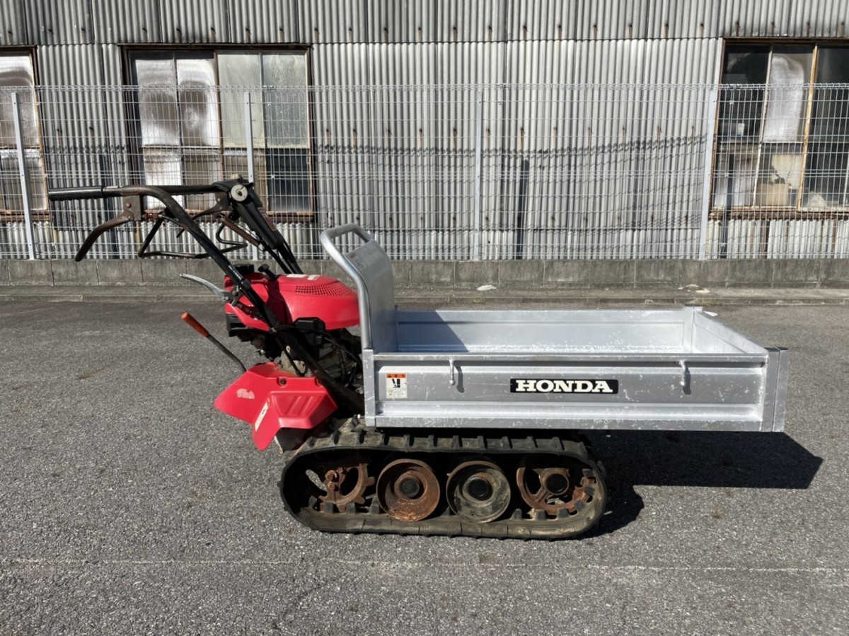 HONDA 運搬車 力丸 HP250 ☆ ホンダ 手動式ダンプ クローラー運搬車