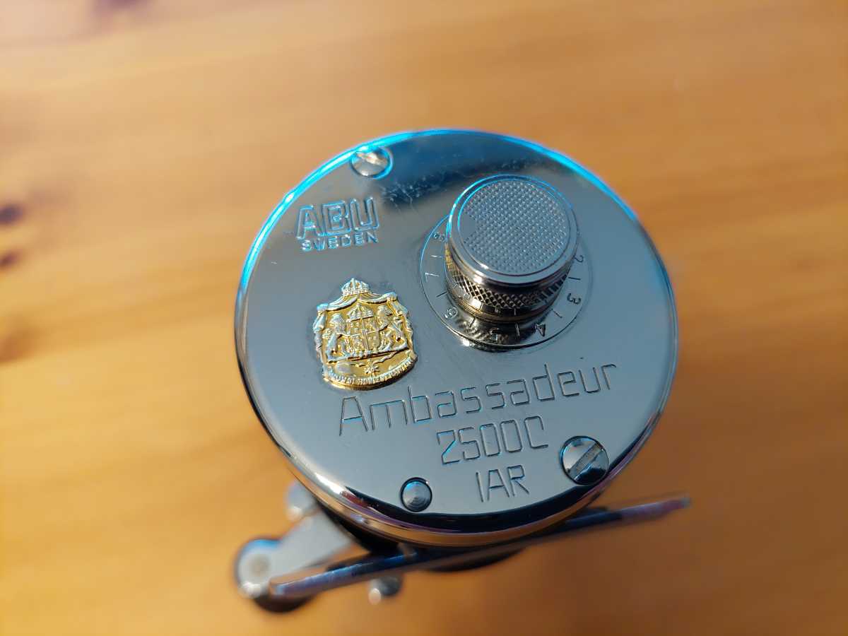 ABU アンバサダー2500C IAR クローム ブラックバス ABU アンバサダー2500C IAR クローム ブラックバス
