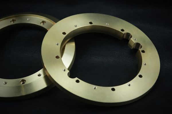 ☆特注品 真鍮製 アダプターリング 1ペア FOSTEX形状 P-108 ☆特注品 真鍮製 アダプターリング 1ペア FOSTEX形状 P-108