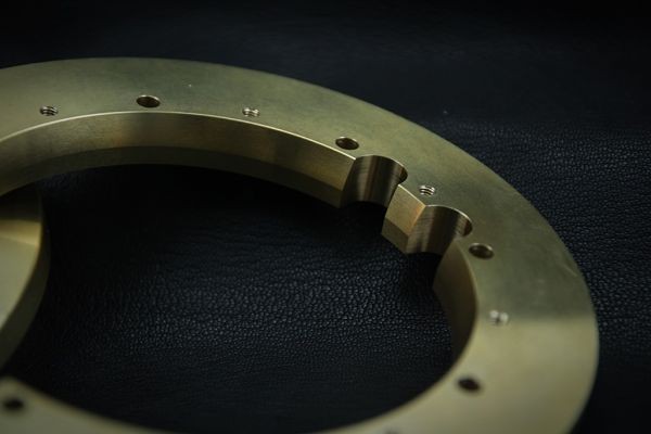☆特注品 真鍮製 アダプターリング 1ペア FOSTEX形状 P-108 ☆特注品 真鍮製 アダプターリング 1ペア FOSTEX形状 P-108