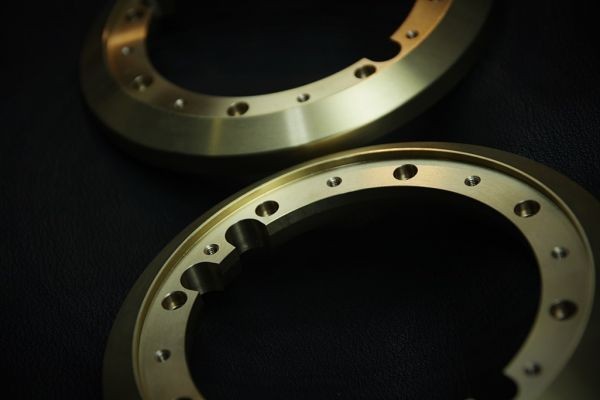 ☆特注品 真鍮製 アダプターリング 1ペア FOSTEX形状 P-108 ☆特注品 真鍮製 アダプターリング 1ペア FOSTEX形状 P-108