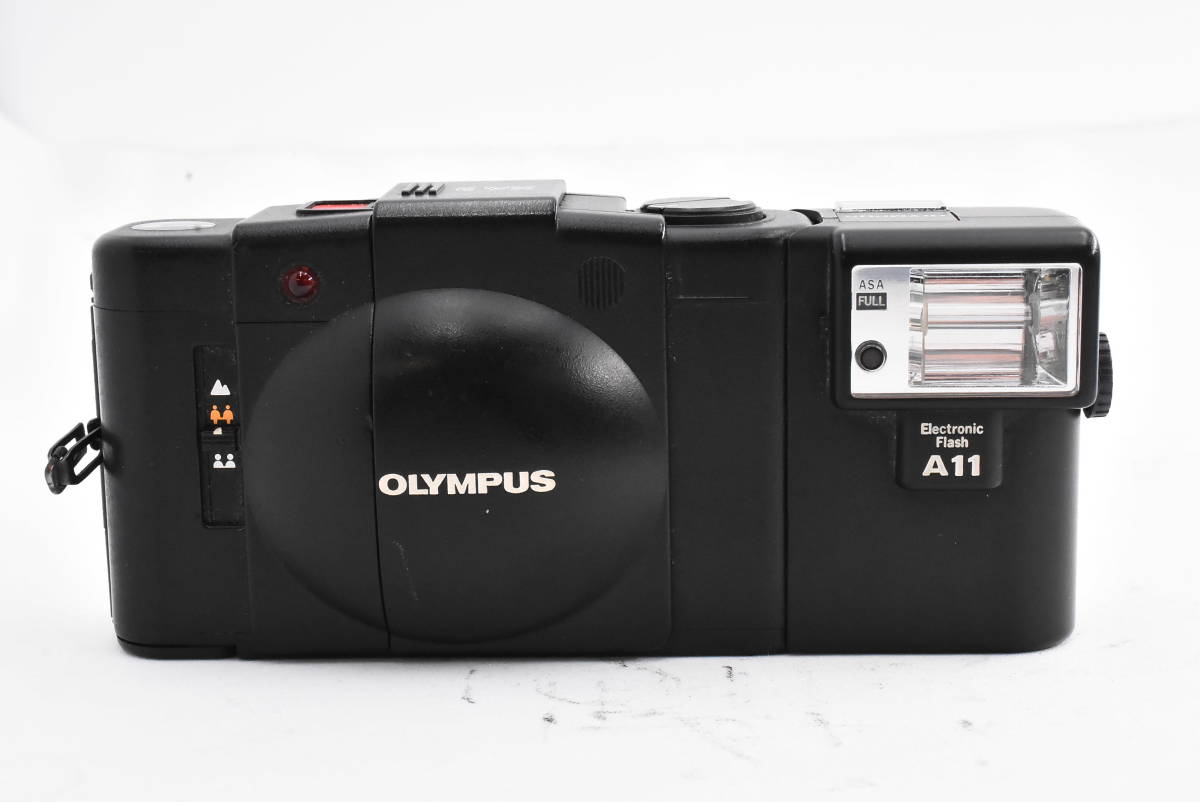 楽天 【美品】OLYMPUS フラッシュ（t1847） オリンパス　XA2　コンパクトフィルムカメラ　A11 コンパクトカメラ