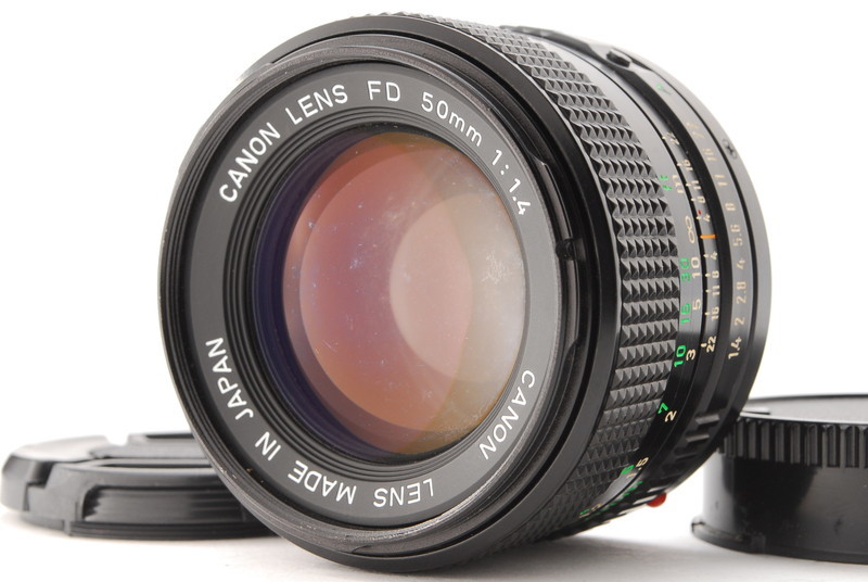 Canon キヤノン NEW FD 50mm F1.4 レンズ (oku1194)