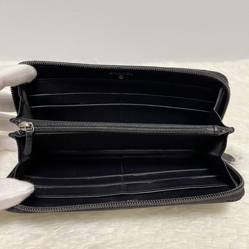 1円〜 極美品 CHANEL シャネル ボーイシャネル マトラッセ ラウンド