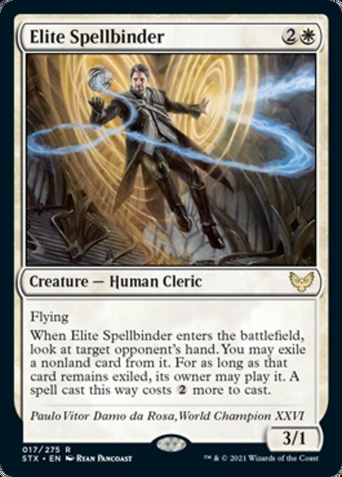 MTG ■白/英語版■ 《精鋭呪文縛り/Elite Spellbinder》ストリクスヘイブン STX_画像1